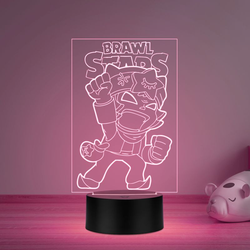 Brawl Stars Character Night Lamp